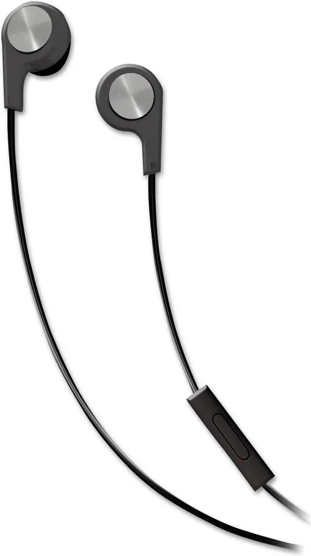 Alt view image 10 of 11 - Maxell B-13 Bass Earbuds with Microphone, Black, 52" Cord 199621