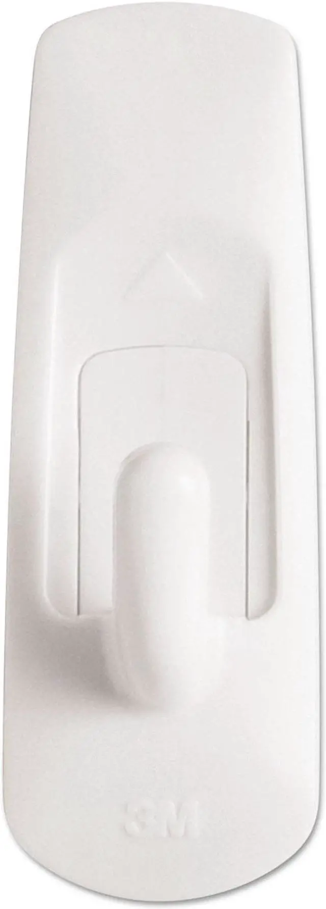 Alt view image 10 of 14 - Command General Purpose Hooks 1lb Capacity Plastic White 24 Hooks 28 Strips/Pack