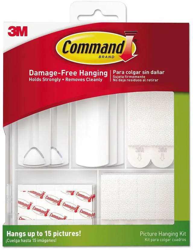 Alt view image 13 of 19 - 3M Command Picture Hanging Kit 17213-ES