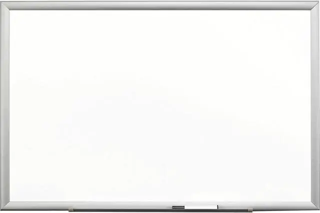 Alt view image 9 of 12 - 3M MMMDEP3624A Porcelain Marker Board- Steel Backed- 3ft.x2ft.- Aluminum