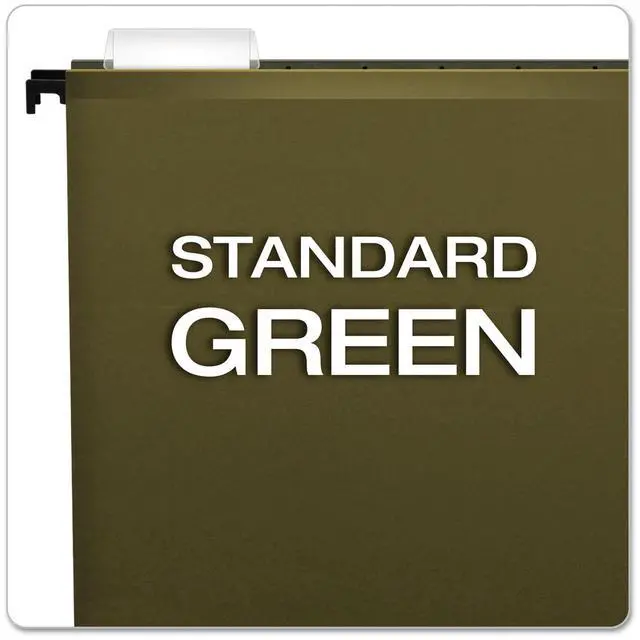 Alt view image 11 of 13 - Pendaflex 615215 Poly Laminate Reinforced Hanging Folders, Letter, Green, 20/Box, 1 Box
