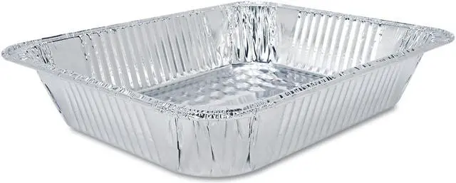 Alt view image 7 of 12 - Handi-foil 205930 Aluminum Oblong Container, 1 Pound, 5-9/16 x 4-9/16 x 1-5/8, 1000/Case, 1 Case
