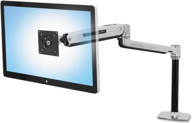 Alt view image 9 of 14 - Ergotron 45-360-026 Mounting Arm for Flat Panel Display - Polished Aluminum