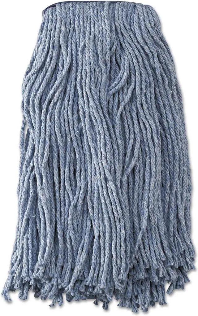 Main image of Boardwalk Mop Head Standard Head Cotton/Synthetic Fiber Cut-End #20 Blue 12
