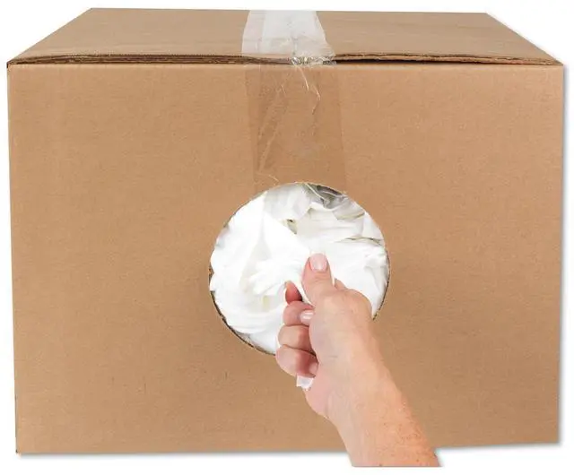 Alt view image 18 of 19 - Hospital Specialty T-Shirt Rags Bleached White 25 Pounds/Bag 45525