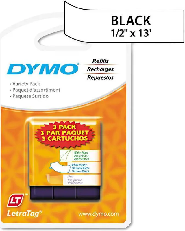 Alt view image 8 of 14 - Dymo Letratag 3-Roll Starter Kit
