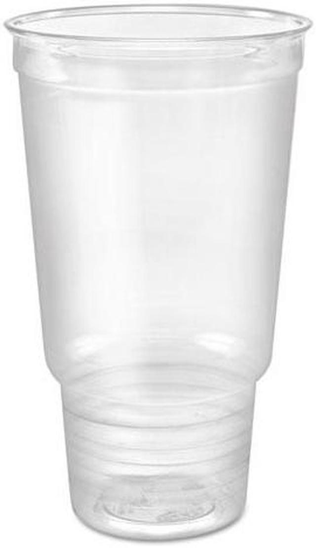 Dart 32AC 32 oz Ultra Clear Pedestal PET Plastic Cup (Case of 500)