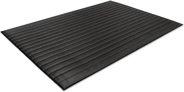 Alt view image 5 of 8 - Guardian Air Step Antifatigue Mat, Polypropylene, 36 X 60, Black 24030502