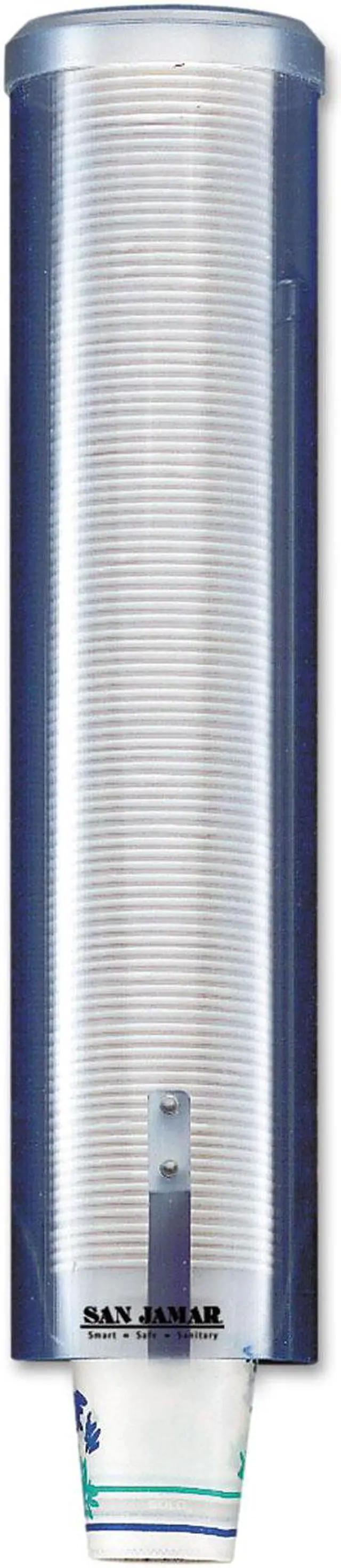 Alt view image 4 of 19 - C-Cup Disp F/4-7Oz-Cone & 6-12Oz-Flat|Trans Blue