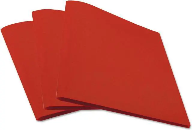 Alt view image 14 of 15 - Universal Folder,Pckt,Poly,10pk,Rd 20543