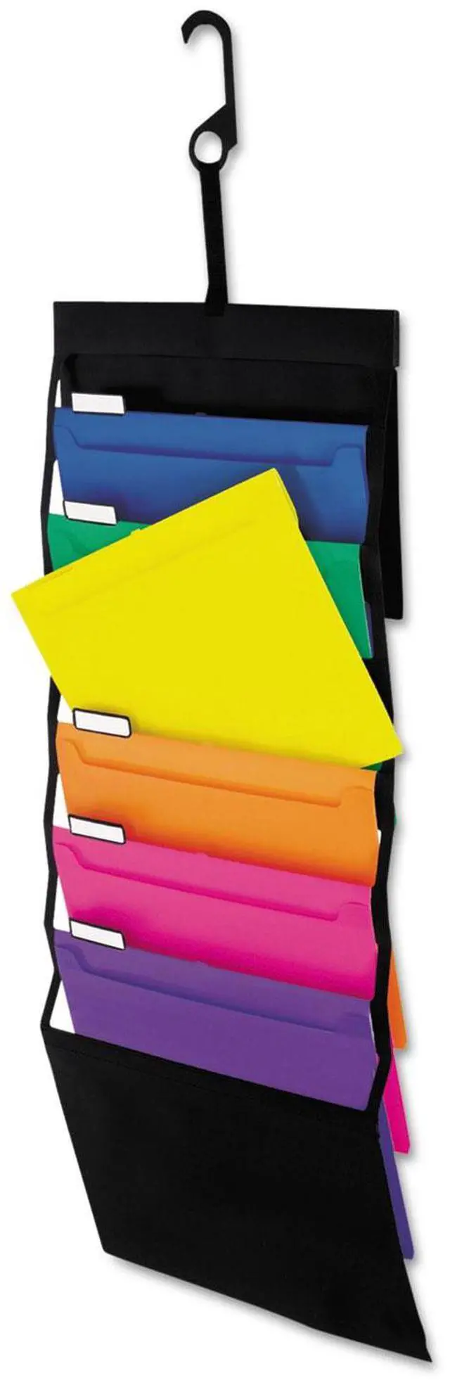 Alt view image 13 of 15 - Tops  52891 Pendaflex Desk Free Hanging Organizer, Letter - 8.50" x 11" Sheet Size - 6 Pocket(s) - Polypropylene - Assorted - 1 Each