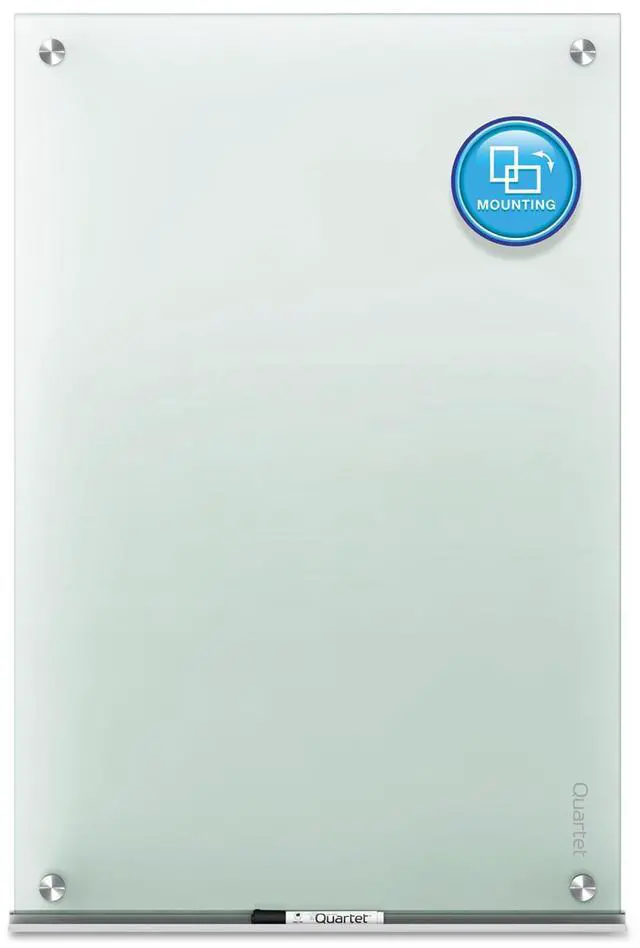 Alt view image 20 of 20 - Quartet G3624F Infinity Glass Marker Board, Frosted, 36 x 24, 1 Each