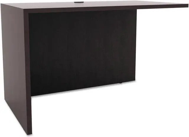 Alt view image 18 of 20 - Alera Valencia Series Reversible Return/Bridge Shell 42w x 23 5/8d Espresso