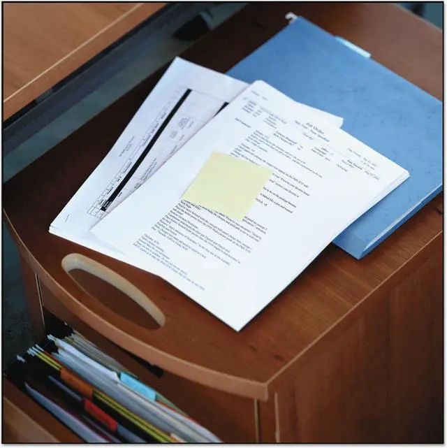 Alt view image 12 of 17 - 3M 654YW Original Notes  3 x 3  Canary Yellow  12 100-Sheet Pads Pack