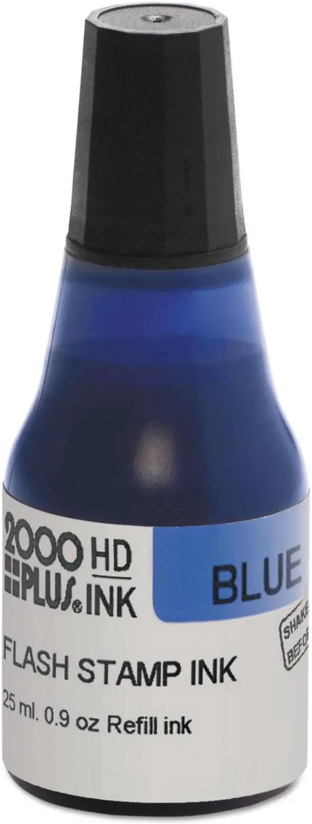 Alt view image 7 of 7 - 2000PLUS Pre-Ink High Definition Refill Ink Blue 0.9 oz. Bottle 033959