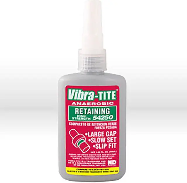 Main image of Vibra-Tite 54250 - Retaining Compound High Strength - Large Gap - 50 mL - Green