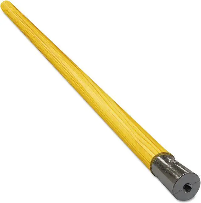 Alt view image 6 of 11 - Boardwalk Lie-Flat Screw-In Mop Handle Lacquered Wood 1 1/8 dia x 54 Natural 833