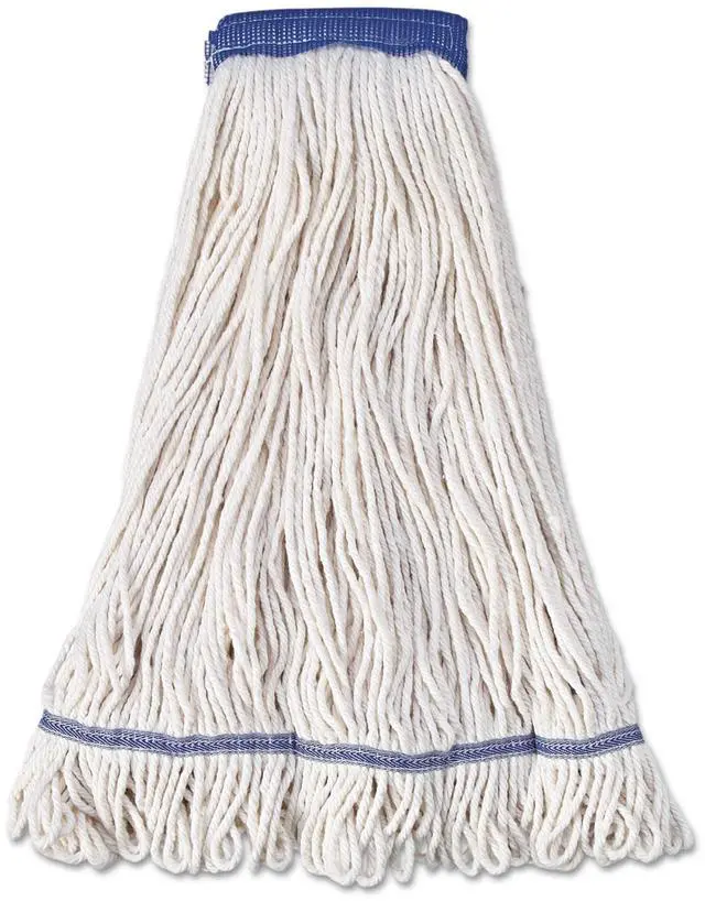 Main image of Boardwalk Mop Head Super Loop Head Cotton/Synthetic Fiber X-Large White 12
