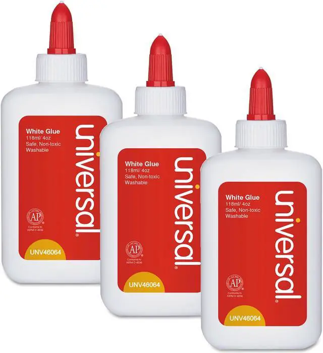 Main image of Universal Washable White Glue 4 oz Dries Clear 46064