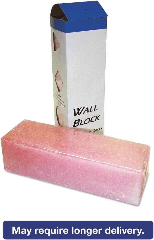 Alt view image 2 of 4 - Deodorizing Para Wall Blocks, 24oz, Pink, Cherry, 6/Box BWKW24
