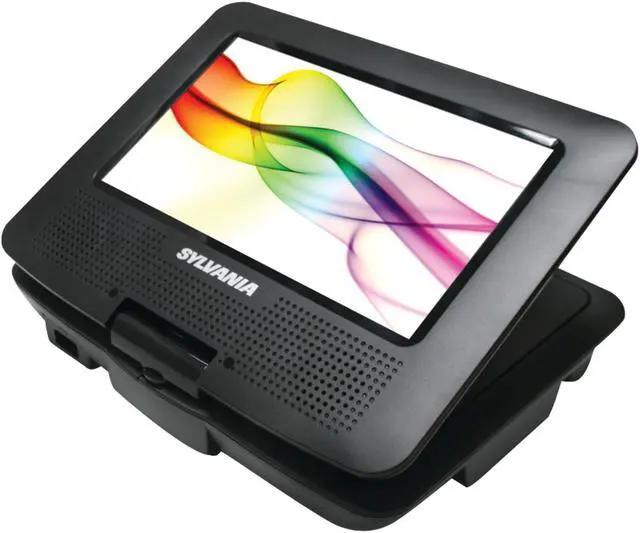 Alt view image 14 of 14 - Sylvania SDVD7027 BLACK 7" Swivel-Screen Portable DVD Player ,Black