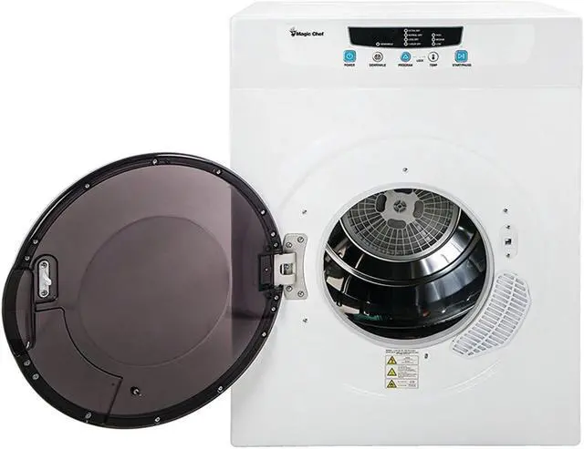 Alt view image 4 of 15 - Magic Chef MCSDRY35W 3.5 Cubic-ft Electric Dryer