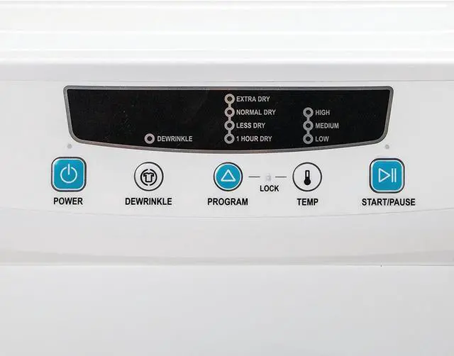 Alt view image 5 of 15 - Magic Chef MCSDRY35W 3.5 Cubic-ft Electric Dryer