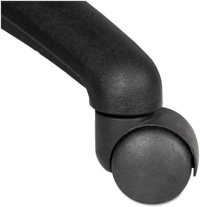 Alt view image 2 of 13 - Alera Dual Wheel Hooded Casters B Stem 1 1/2" Caster Black CASTERHT1