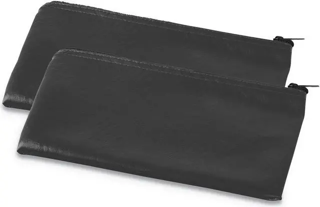 Main image of Zippered Wallets/Cases, 11w x 6h, Black, 2/PK 69021