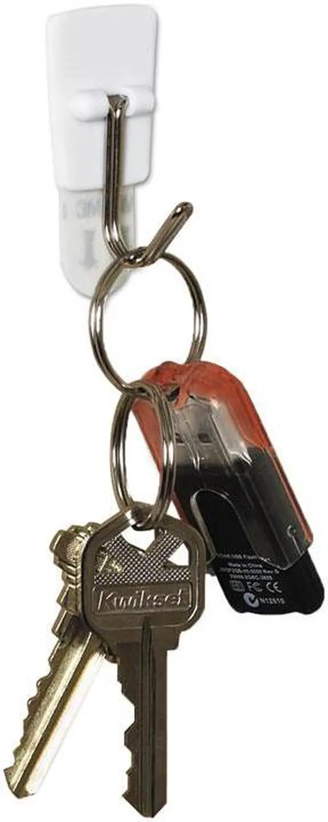 Alt view image 8 of 13 - Command Hook,Small,Wire,28/Pk,Wh 17067MPES
