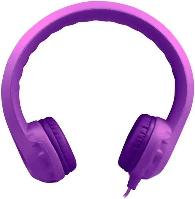 Alt view image 4 of 13 - HamiltonBuhl Flex-Phones, Foam Headphones, Purple