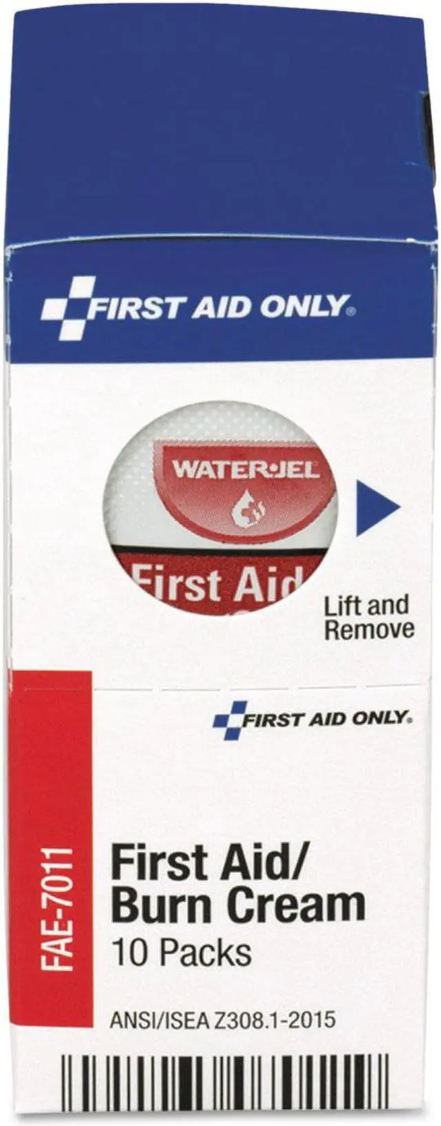 Alt view image 19 of 19 - First Aid Only Inc First Aid Burn Cream 10/PK White FAE7011