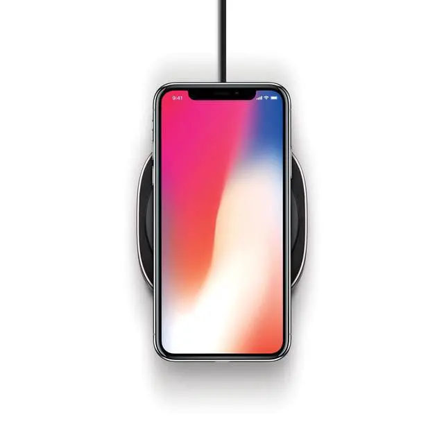 Alt view image 4 of 9 - At&t[r] Wc100 Fast-charge Wireless Charging Pad [10w]