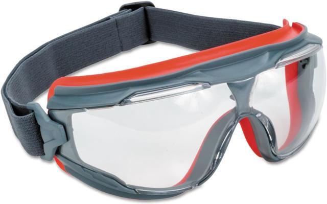 Alt view image 7 of 16 - 3M GoggleGear 500 Series Scotchgard Anti-Fog Lens - Recommended for: Oil & Gas - Eye, Splash, Ultraviolet Protection - Polycarbonate Lens, Elastic Strap - Clear, Gray - 1 Each