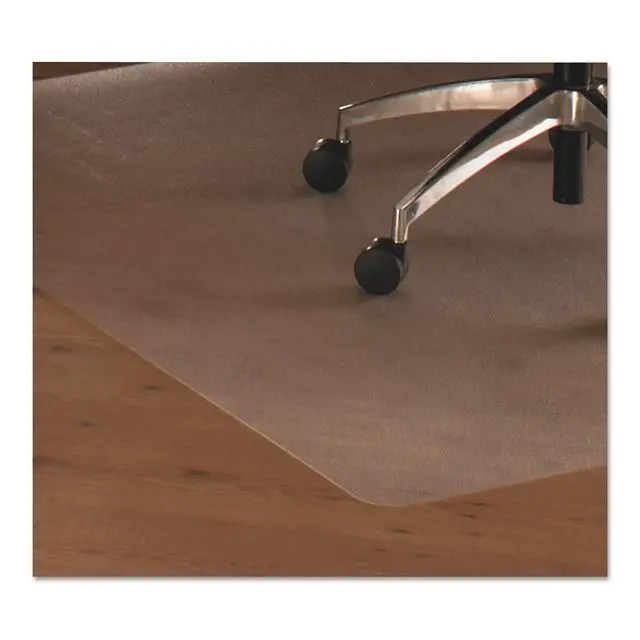 Alt view image 18 of 20 - Floortex Cleartex Ultimat Polycarbonate Chair Mat for Hard Floors 48 x 53 Clear