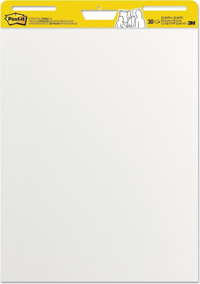 Buy Post-it 25 x 30 White Self-Stick Easel Pad - 2 Pads (MMM559)