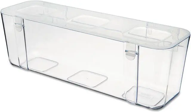Alt view image 11 of 13 - Large Caddy Organizer Compartment-Clear