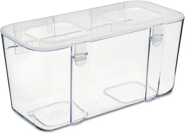 Alt view image 8 of 9 - Medium Caddy Organizer Compartment-Clear
