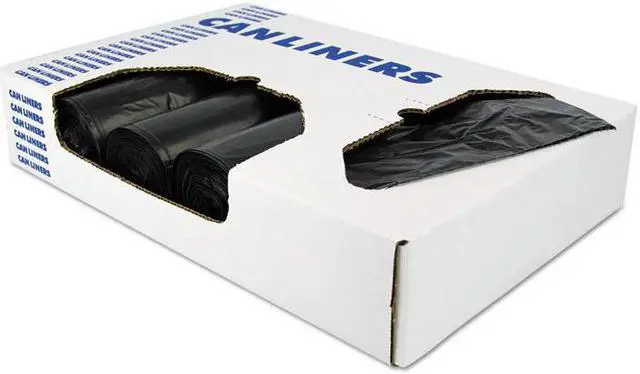 Main image of Heritage X-Liner Reprocessed Liners  60 gal  1.7 mil  38" x 58"  Black  100