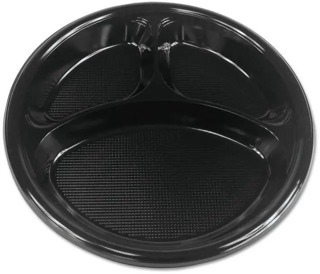 Main image of Boardwalk BWKPLTHIPS10BL3 Plastic Dinnerware, Plate