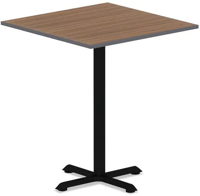 Alt view image 4 of 11 - Reversible Laminate Table Top, Square, 35 1/2 x 35 1/2, Espresso/Walnut