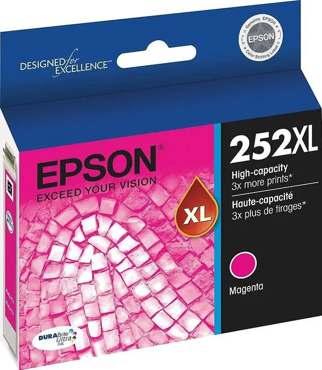 Main image of EPSON AMERICA T252XL320S 252 Magenta Ink XL