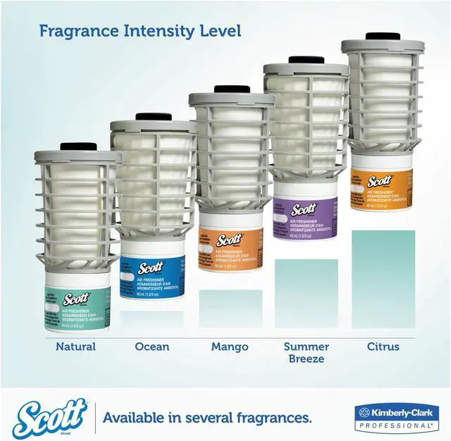 Alt view image 2 of 7 - Scott Essential Continuous Air Freshener Refill Mango 48mL Cartridge 12373