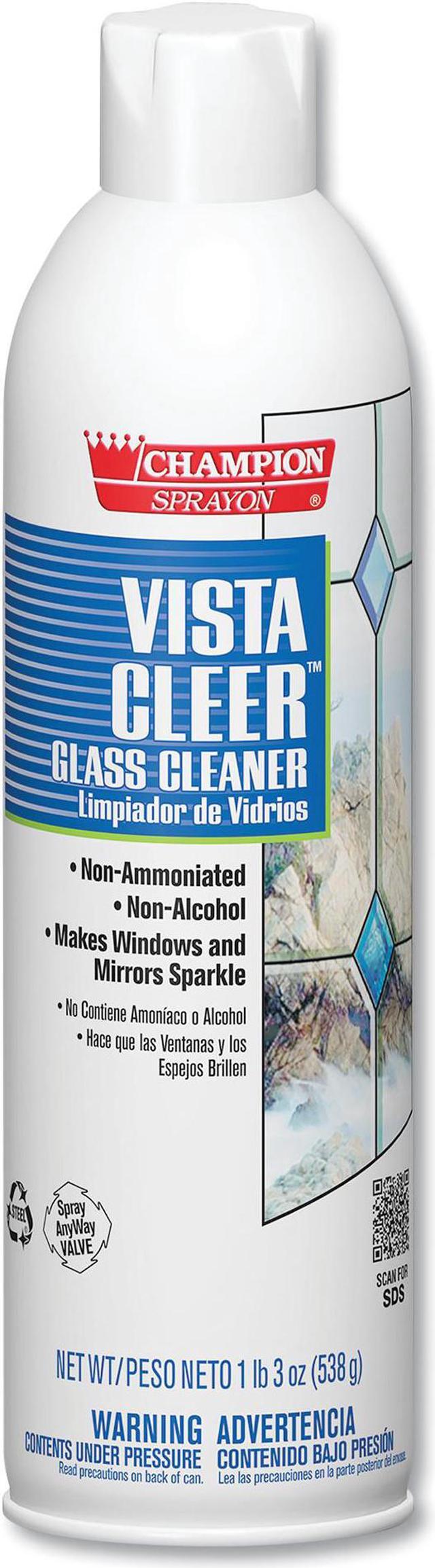 Vista Cleer Ammonia-free, Clean Scent, 20 oz Aerosol Spray, 12/Carton Vista Cleer Ammonia-free, Clean Scent, 20 oz Aerosol Spray, 12/Carton