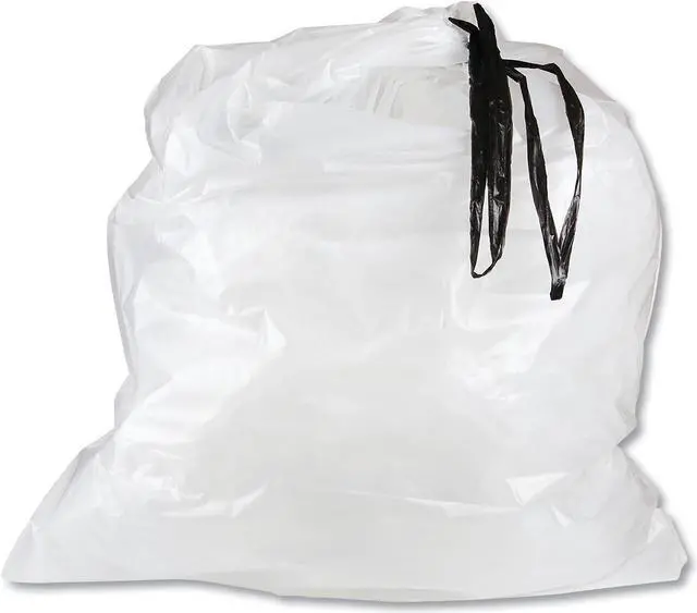 Main image of Inteplast Group Draw-Tuff Institutional Draw-Tape Can Liners 12 gal 0.7 mil 28"