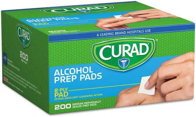 Alt view image 5 of 6 - Curad Alcohol Swabs 1 x 1 200/Box CUR45581