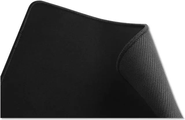 Alt view image 3 of 20 - Innovera Large Mouse Pad Nonskid Base 9 7/8 x 11 7/8 x 1/8 Black 52600