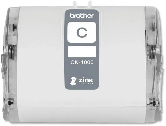 Alt view image 8 of 16 - Brother Genuine CK-1000 2" 50MM Cleaning Cassette For VC-500W