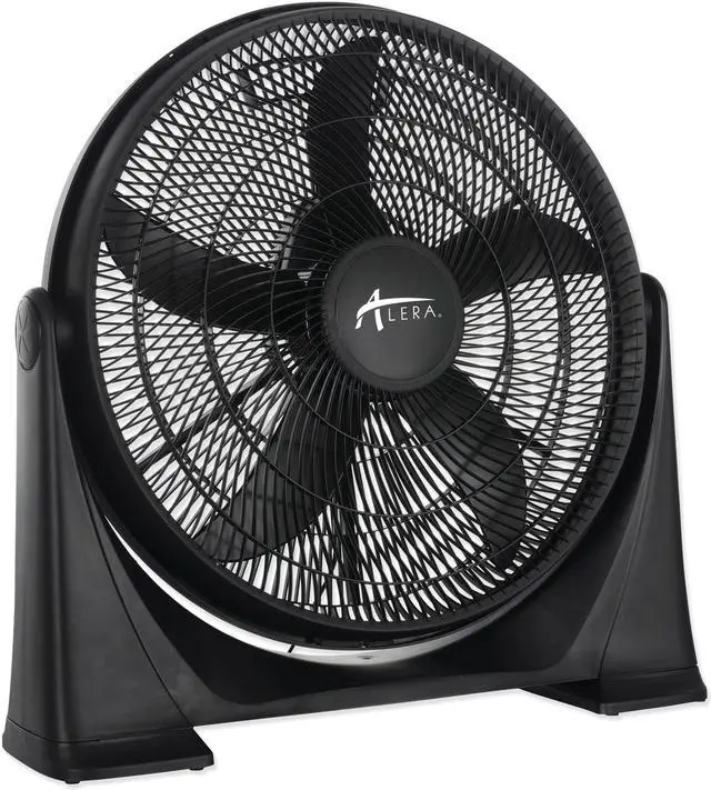 Alt view image 2 of 7 - 20" Super-Circulator 3-Speed Tilt Fan, Plastic, Black FAN203