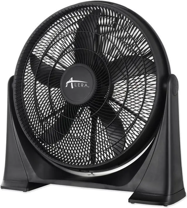 Alt view image 3 of 7 - 20" Super-Circulator 3-Speed Tilt Fan, Plastic, Black FAN203